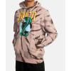 RVCA Men’s Big Label Hoodie(Cobra Tour/Brown Tie Dye)