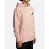 RVCA Men’s Big Label Hoodie(Pale Mauve (Vista))