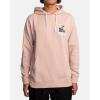 RVCA Men’s Big Label Hoodie(Pale Mauve (Vista))
