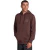 RVCA Men’s Big Label Hoodie(Palm Serif | Mocha)