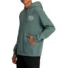 RVCA Men’s Big Label Hoodie(Plein View | Jade)