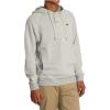 RVCA Men’s Big Label Hoodie(Port Pullover 3 | Silver Bleach)