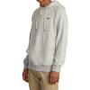 RVCA Men’s Big Label Hoodie(Port Pullover 3 | Silver Bleach)