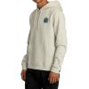 RVCA Men’s Big Label Hoodie(Sunny Days | Silver Bleach)