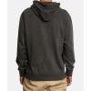 RVCA Men’s Big Label Hoodie(Tonally Fleece/Black)