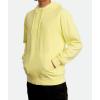 RVCA Men’s Big Label Hoodie(Tonally Fleece/Canary)