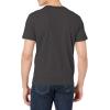 RVCA Men’s Premium Red Stitch Short Sleeve Graphic Tee Shirt(Big Black 2)