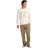RVCA Mens Relaxed Fit Fleece Crewneck(Crest | Ceramic)