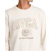 RVCA Mens Relaxed Fit Fleece Crewneck(Crest | Ceramic)