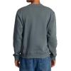 RVCA Mens Relaxed Fit Fleece Crewneck(Dayshift Crew | Balsam Green)