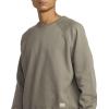 RVCA Mens Relaxed Fit Fleece Crewneck(Dayshift Crew 2 | Mushroom)