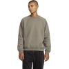 RVCA Mens Relaxed Fit Fleece Crewneck(Dayshift Crew 2 | Mushroom)