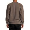 RVCA Mens Relaxed Fit Fleece Crewneck(Ptc Crew | Mushroom)