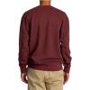 RVCA Mens Relaxed Fit Fleece Crewneck(Ptc Crew | Red Earth)
