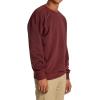 RVCA Mens Relaxed Fit Fleece Crewneck(Ptc Crew | Red Earth)