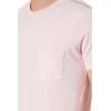 RVCA Mens Short Sleeve Crew Neck Pocket T-Shirt(Light Pink)