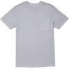 RVCA Mens Short Sleeve Crew Neck Pocket T-Shirt(Monument)