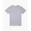RVCA Mens Short Sleeve Crew Neck Pocket T-Shirt(Monument)