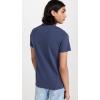 RVCA Mens Short Sleeve Crew Neck Pocket T-Shirt(Moody Blue 1)