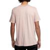 RVCA Mens Short Sleeve Crew Neck Pocket T-Shirt(Pale Mauve)
