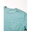 RVCA Mens Short Sleeve Crew Neck Pocket T-Shirt(Sea Green)