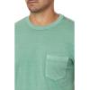 RVCA Mens Short Sleeve Crew Neck Pocket T-Shirt(Spruce)