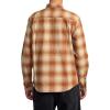 RVCA Men’s Thatll Work Flannel Long Sleeve Woven Shirt(Dayshift Flannel/Adobe)