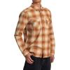 RVCA Men’s Thatll Work Flannel Long Sleeve Woven Shirt(Dayshift Flannel/Adobe)