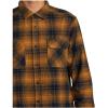 RVCA Men’s Thatll Work Flannel Long Sleeve Woven Shirt(Dayshift Flannel/Navy)