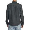 RVCA Men’s Thatll Work Flannel Long Sleeve Woven Shirt(Harvest Neps/Black)