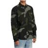 RVCA Men’s Thatll Work Flannel Long Sleeve Woven Shirt(Panhandle Flannel/Camo)