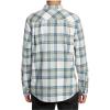 RVCA Men’s Thatll Work Flannel Long Sleeve Woven Shirt(That’ll Work Flannel/Margarita)