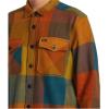 RVCA Men’s Thatll Work Flannel Long Sleeve Woven Shirt(Va Cpo Shirt/Multi)