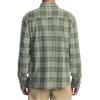 RVCA Men’s Thatll Work Flannel Long Sleeve Woven Shirt(Vacancy/Surplus)