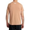 RVCA Men’s Va Mark Short Sleeve Dri-Release T-Shirt(Earth Clay (Icon))
