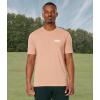 RVCA Men’s Va Mark Short Sleeve Dri-Release T-Shirt(Earth Clay (Icon))