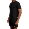 RVCA Men’s Va Mark Short Sleeve Dri-Release T-Shirt(Rvca 2x/Black 222)