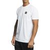 RVCA Men’s Va Mark Short Sleeve Dri-Release T-Shirt(Rvca 2x/White 222)