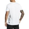 RVCA Men’s Va Mark Short Sleeve Dri-Release T-Shirt(Rvca 2x/White 222)
