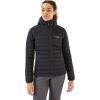 Rab Women’s Infinity Microlight Down Gore-Tex Infinium Jacket for Hiking, Climbing, Skiing, & Casual(Black)