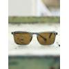 Raen Wiley Rectangular Sunglasses(Slate / Vibrant Brown Polarized)