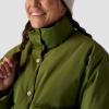 Stoic, Cropped Boxy Snap Front Puffer – Women’s(Rosemary)