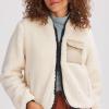 Stoic, Sherpa Bomber – Women’s(Egret)