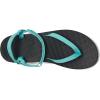 Teva Women’s Flatform Sandal Slim Sport(Bright Teal/Black)