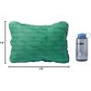 Therm-a-Rest Compressible Cinch Camping and Backpacking Pillow, Large – 16 x 23 Inch, Fun Guy Print(Green Mountains Print)