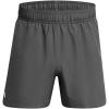 Under Armour Men’s Woven 5-inch Shorts((025) Castlerock / / White)