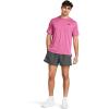 Under Armour Men’s Woven 5-inch Shorts((025) Castlerock / / White)