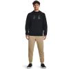 Under Armour mens Armour Fleece Big Logo Hoodie((001) Black / / Black)