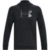 Under Armour mens Armour Fleece Big Logo Hoodie((001) Black / / Black)