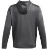 Under Armour mens Armour Fleece Big Logo Hoodie((025) Castlerock / / Black)